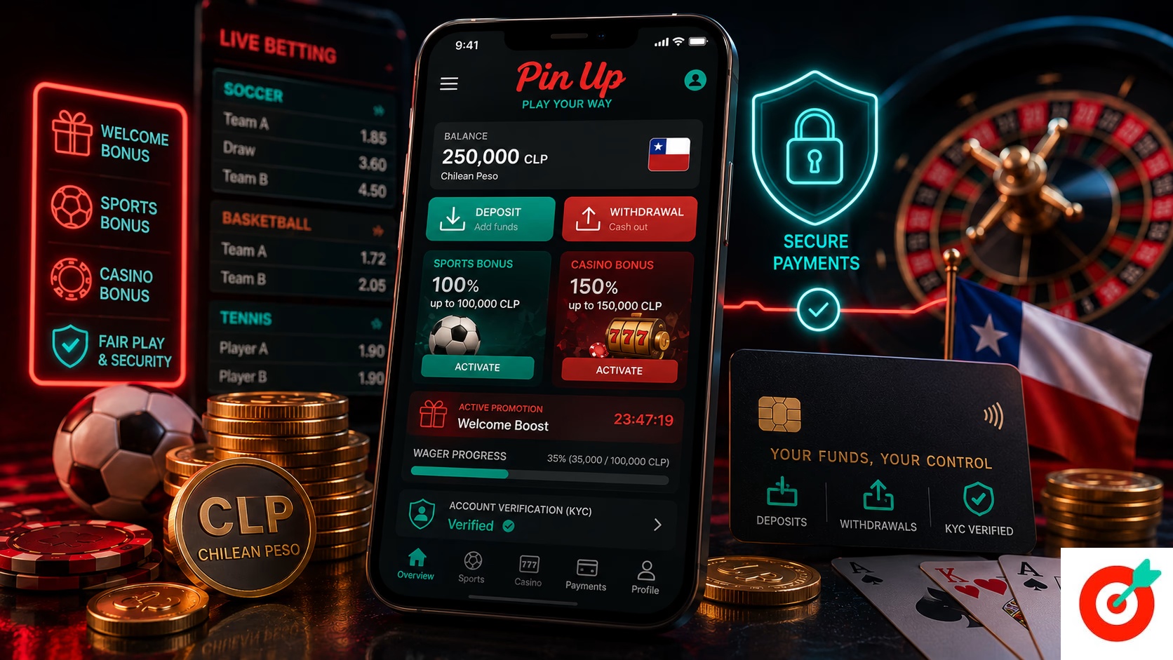 Promociones deportivas y bonos de casino en Pin Up